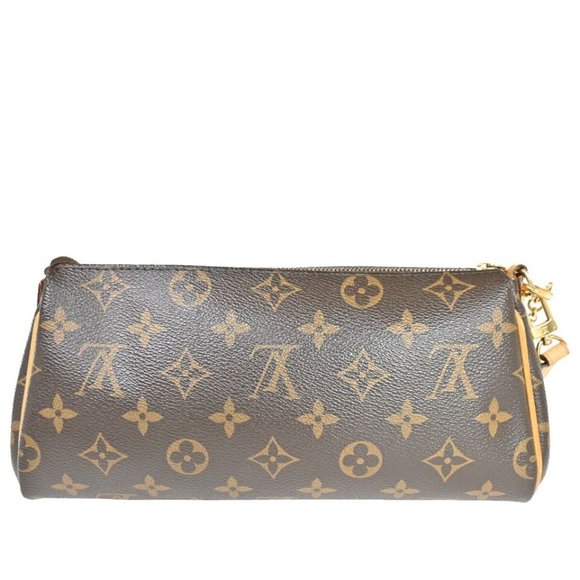 LOUIS VUITTON Eva 2Way Chain Shoulder Bag Monogram Leather Brown M95567 48FA319 - Picture 5 of 16